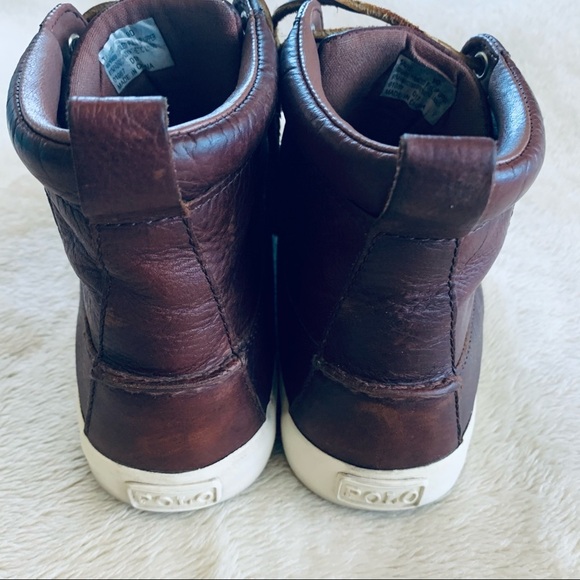 Polo Ralph Lauren Boots in Brown/Red color Size 9D - Picture 6 of 7